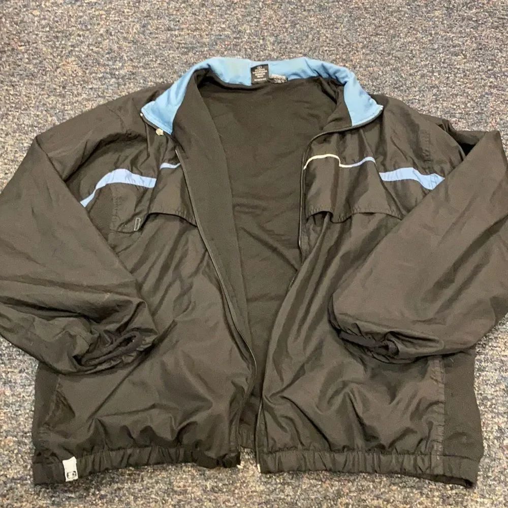Starter black and blue wind breaker sz. XL